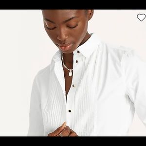 Brand new J. Crew Women’s Slim Fit Tuxedo Shirt